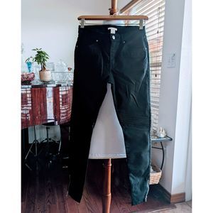 NWOT H&M skinny black pants   Sz 6
